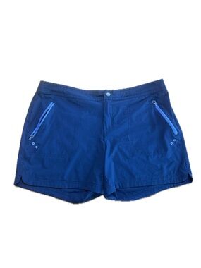 Title Nine Quick Dry Athletic Shorts Zip Pocket Quick Dry Hiking Travel Size 12